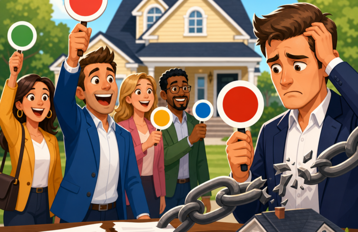 Why the Highest Bidder Sometimes Fails to Close